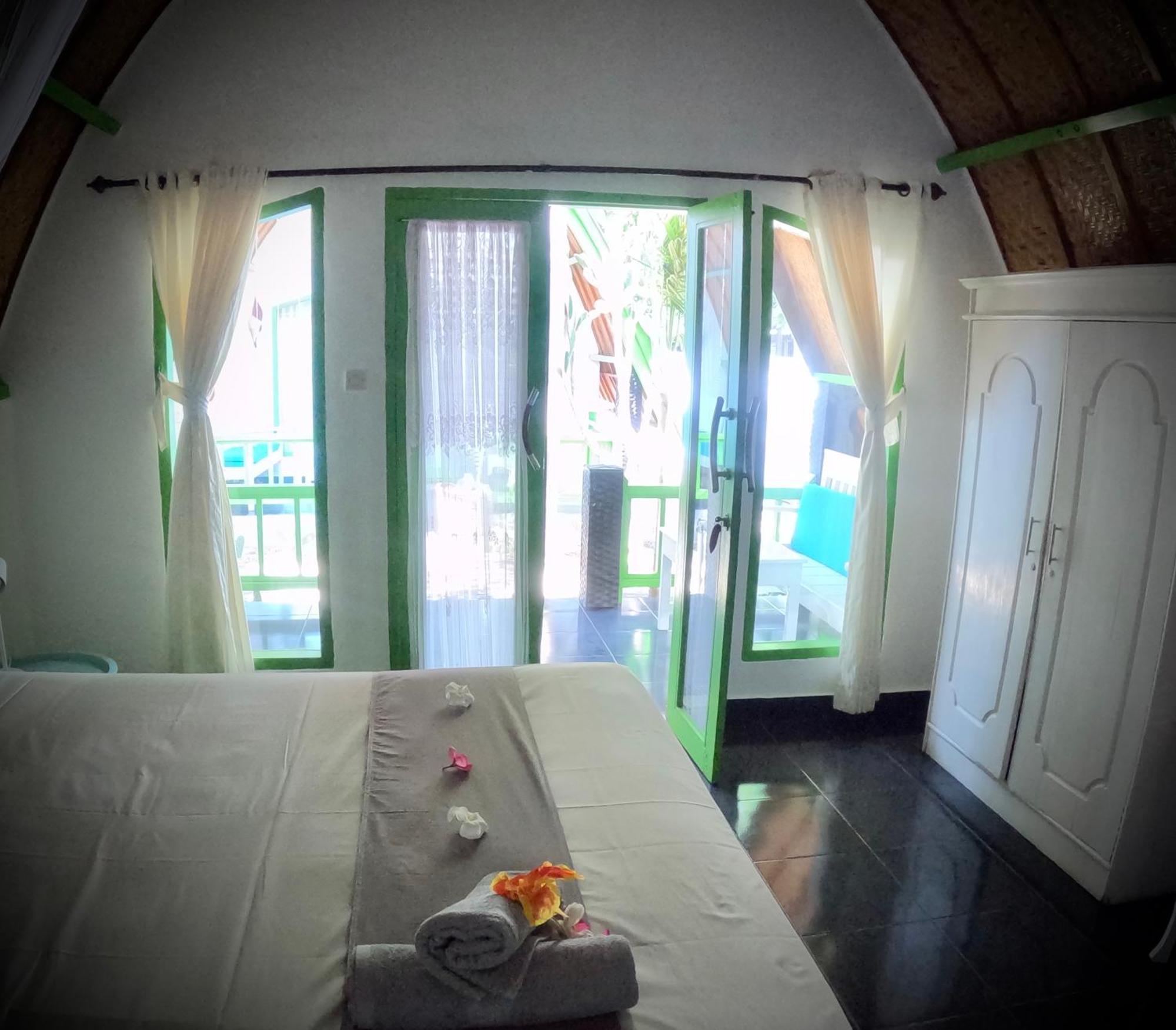 Kaktus Bungalow 1 Gili Air Exterior foto